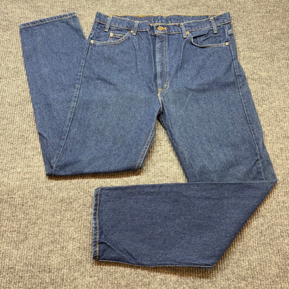 Vintage Levi's 505 40x34 Orange Tab 90s Straight Leg Jeans Regular Fit‎ Denim